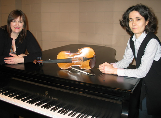 (l-r) Dr. Karen Fosheim and Anne-Gaëlle Ravetto